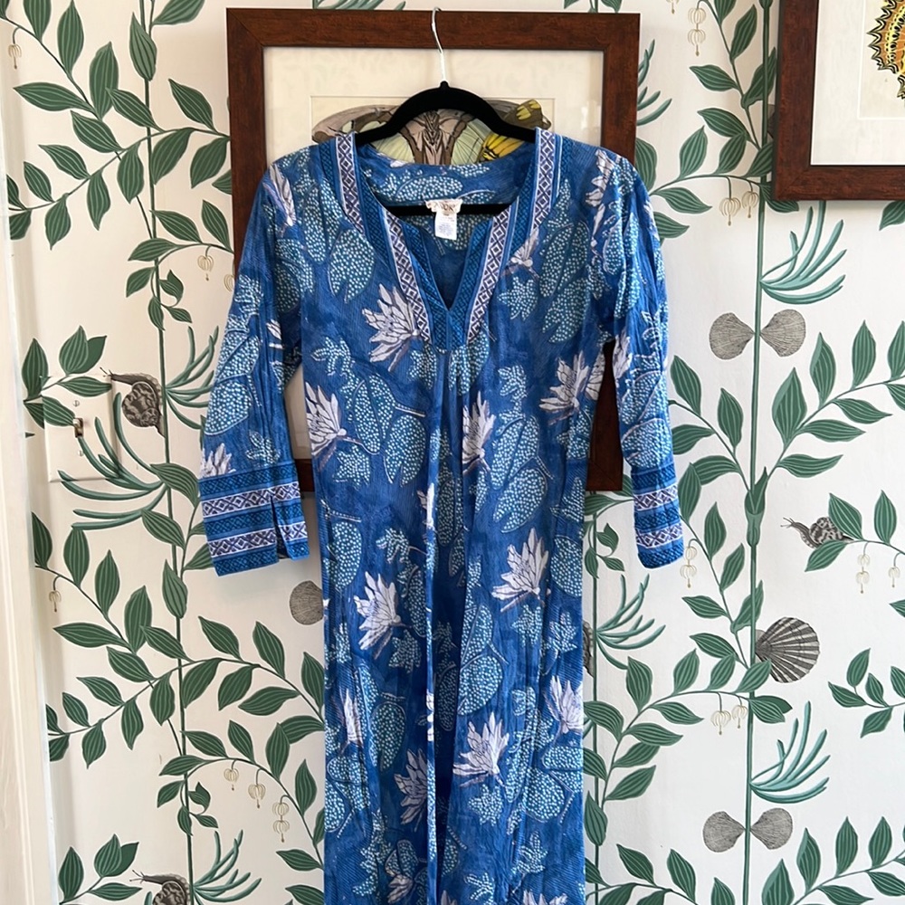 Anokhi cotton escape wear midi